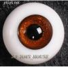  Glass Eye 12mm Shiny Brown fits MSD DOT VOLKS LUTS Lati 1/4 