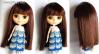  Blythe Doll Wigs - Brown Straight Long Hair 