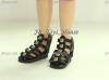  Japan High Quantity Black Sandal D72 fits for blythe barbie licca momoko doll 1/6 doll 