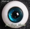  Glass Eye 12 mm Shiny Blue fits YOSD DOB VOLKS LUTS Lati 1/6 