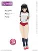 Azone AZO2 Outfits Gym Clothes Set Deep Red fit Obitsu 48/50cm body 
