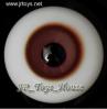  Glass Eye 20mm Soil Brown fits  SD DOC VOLKS LUTS Lati 1/3 