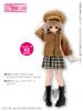  Azone Pureneemo PNXS Little Autumn Girl Set Biscuit Brown x Navy Check Blythe Dal 