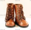  Brown Martin Boots D31L fits Volks YoSD AI Dz BB Super Dollfie 